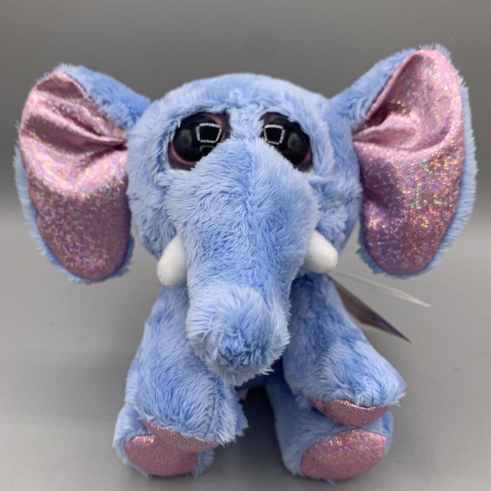 RUSS Plush Make Someone Happy Li'l Peepers ELSA the ELEPHANT 6" NEW WITH TAGS
